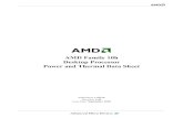 AMD Family 10h Desktop Processor Power and Thermal Data … · 2018. 5. 31. · PID: 43375 Rev 3.46 - September 2010 AMD Family 10h Desktop Processor Power and Thermal Data Sheet
