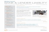 Westlaw Journal BANK & LENDER LIABILITY · 2018. 11. 13. · WHAT’S INSIDE Litigation News and Analysis • Legislation • Regulation • Expert Commentary BANK & LENDER LIABILITY
