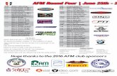AFM Round Four | June 25th - 26th | Thunderhill Raceway Parkglatestserver.com/documents/AFM_2016_Round_4_Program.pdf · European racers. But after about 5 laps of practice on his