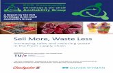 Sell More, Waste Less - Ecr Shrink Group · 2017. 10. 15. · Sell More, Waste Less . JANUARY 2016 . Preface . It is with great pleasure that we are able to present this report the