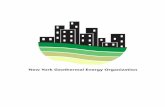 New York Geothermal Energy Organization€¦ · The New York Geothermal Energy Organization (NY-GEO) is a member-funded, 501(c)(6) nonprofit trade organization dedicated to the promotion