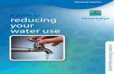A guide to reducing your water use - Warm and Well€¦ · • Fix dripping taps. A dripping tap can waste up to 5,500 litres ... Dual flush systems are great for saving water and