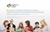 Boosting College Student’s Career Opportunities in the ...nzcic.co.nz/wp-content/uploads/2020/07/CIC... · 3 PB SUSTAINED GROWTH IS FORECAST FOR BUILDING AND CONSTRUCTION NATIONALLY: