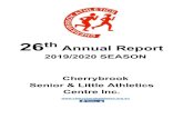 ...1 INDEX OUR CLUB AND COMMITTEE.....2 PRESIDENT’S REPORT .....3 LITTLE ATHLETICS AGE GROUPS 2019 / 2020.....4 OUR LITTLE ATHLETICS SUNRISE MORNING SHOW AT CHERRYBROOK ...