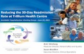 Reducing the 30-Day Readmission Rate at Trillium Health Centre · 2016. 3. 30. · Your Health. Our Passion – for Life Reducing the 30-Day Readmission Rate at Trillium Health Centre