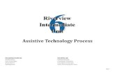 Assistive Technology Process · Web viewThe Assistive Technology Consultant will schedule a consultation that consists of observation and one-on-one work with the student. In order