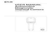 USER MANUAL Automotive Diagnostic Thermal Camera · Figure 5.2 Laser pointer with temperature measurement spot 5.3 High Temperature Switch (TG297) 1. To access the high temperature