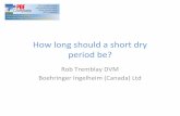 How long should a short dry period be?embrunfarmvet.com/content/user_files/2014/04/Short... · " Theoretical benefits of shorter (28-35 day) dry periods: Better exploitation of higher