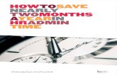 HOWTOSAVE NEARLY TWOMONTHS AYEARIN HRADMIN TIME · Tip 5 Streamline benefits and pensions auto-enrolment Tip 6 Create automated workflows for regular tasks Tip 7 Develop a smooth