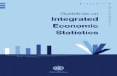 Guidelines on Integrated Economic Statistics · 2015. 5. 1. · iii Preface The development of the Guidelines on Integrated Economic Statistics was initiated by the Statistical Commission,