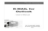 R-Mail for Outlook · R-Mail for Outlook is a utility that recovers damaged Outlook data files (*.pst) whereMicrosoft Outlook stores e-mail messages, contacts, appointments, and other
