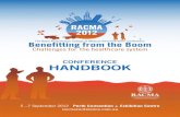 ConferenCe handbookresearchonline.jcu.edu.au/23594/1/RACMA_Handbook-FINAL.pdfPoSTer PreSenTaTionS 76 SPonSor & exHibiTor inforMaTion 89 conTenTS benefitting from the boom Handbook