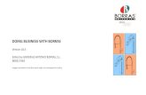 DOING BUSINESS WITH BORRAS€¦ · EN 246 : Sanitary fittings, simple taps and mixers for water supply systems type 1 and 2, general technical specifications EN 1111 : Sanitary fittings,