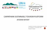 CARPATHIAN SUSTAINABLE TOURISM PLATFORM · 2020. 1. 9. · Cooperation of V4+ rural tourism actors through social and digital innovation project Support local entrepreneurs to increase
