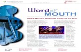 Wordof MOUTH · 2016. 8. 2. · June 2016, Vol. 13, No. 3 Wordof MOUTH HSDA Named National Chapter of Year In This Issue Several Students, Faculty, Alumnus Earn Honors Dr. James Bahcall