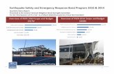 Earthquake Safety and Emergency Response Bond Program 2010 … · 2019. 10. 26. · Quarterly Status Report Presented to the Citizens’ General Obligation Bond Oversight Committee