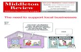 Middleton · For advertising information, please contact George Zens. Telephone: (608) 516-4464 Email: middletonreview@gmail.com Middleton Review. 5372 Old Middleton Road, Madison,