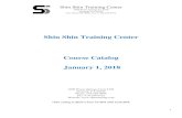 Shin Shin Training Center Course Catalog January 1, 2018 2019. 6. 26.آ  Shin Shin Training Center 2090