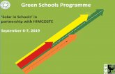 Green Schools Programme · 2020. 5. 1. · Components –RE initiative • GSP Audit online Registration –for participation • Understanding Energy and RE - Resource material (RE