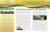 Chairman’s Report - Wentworth Estate · 1st January - Wentworth Club Captain’s Drive In 7th January - Tennis & Health Captains’ Play In and Welcome Party 31st January - WRA