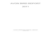 AVON BIRD REPORT 2011 · 2 Avon Bird Report 2011 CONTENTS Advert and Avon Ornithological Group (AOG) Front cover Editorial H.E. Rose 3 From the Recorder J.P. Martin 4 Description