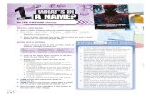WHAT’S IN A NAME? · 1 A name used to log on to an online account. 2 A fictitious name used by an author. 3 A word or abbreviation that shows a person’s job, status, etc. 4 A