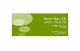 Empirical SE (version 2.0)menzies.us/pdf/menziesMsoftJuly28.pdf“On the Success of Empirical Studies” in the International Conference on Software Engineering. Proceedings of the