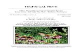 Idaho Plant Materials Technical Note No. 2 - Plants for ......MONARCH BUTTERFLY ON A PURPLE CONEFLOWER The purpose of this technical note is to provide information on perennial flowering