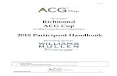 7th Annual Richmond ACG Cup ACG Cup... Richmond ACG Cup 2 Richmond ACG Cup 2018 Rule Book _____ The
