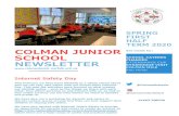 HALF TERM2020 COLMAN JUNIOR SCHOOL NEWSLETTER...that you no longer want butaresuitable for another junior school child. Please give them to your teacher. They can be stories, annuals