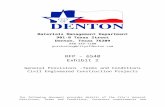 GENERAL PROVISIONS - Denton, Texas · Web viewThis item shall govern the use of allowable asphalt pavement materials required for the construction of asphalt pavement. Aggregate Composition:
