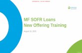 SOFR Loans - Offering Overview...Loan Submission Template (LST): Lender will select “30-day Avg SOFR” from the “Applicable Index Type” drop-down menu located on the LST “Input