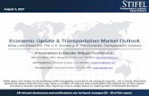 Economic Update & Transportation Market Outlook...Transportation & Logistics Equity Research 4 Population Consumers drive freight, and population growth drives the consumer; U.S. population
