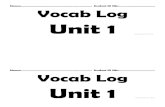 Vocab Log Unit 1l2eng.yolasite.com/resources/Vocabulary/Vocab...Late Log Books lose 25% each day. Marking Rubric: VTL Log Books 0 Not hand-ed in 1 No 2 Not really 3 Yes, often 4 Yes,