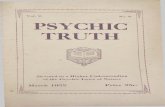 j IjpZiBSOa- V ol. PSYCHIC TRUTH · 2016. 9. 19. · PSYCHIC CLAIRVOYANT REMEDIES ARE ALL MADE OF FRESH ROOTS, HERBS AND BARKS WRITE Positively No Personal Calls WRITE. No Buffalo