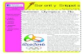 Serenity Assisted Living€¦ · Aliya Mustafina could defeat her if she has fully recovered from a 2011 injury. an Jamaica’s Usain olt, the “World’s . Fastest Man,” win gold