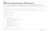 Management Report - Queiroz Galvão€¦ · Queiroz Galvão Financial Statements2015 1 To the Stockholders, In accordance with the by-laws, we are submitting for your consideration