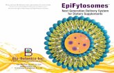 EpiFytosomes - Bio Botanica€¦ · 75 Commerce Dr, Hauppauge, NY 11788 A blend of Scienc e, Innovation and Creativity TM Bio-Botanica Inc.® ® Please ask your Bio-Botanica sales