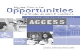 Higher Education ities i - IHEP · Ultimately, the project expects to inform higher education leaders, government policymakers, advocacy ... he goal of this report is to build a bridge