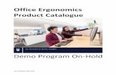 Office Ergonomics Product Catalogue · Human Resources Ergonomics, WHS Tel: 604-822-9040 Fax: 604-822-0572 ergonomics.info@ubc.ca 3 Please refer to the catalogue disclaimer on page