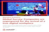 Executive Summary Global Survey: Companies are unprepared ... · Executive Summary Access to work emails on mobile devices, using voiceover IP at work or tracking company news on
