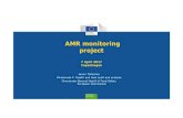 AMR monitoring project - Antimicrobial Resistance · AMR monitoring project 7 April 2017 Copenhagen Javier Tellechea Directorate F: Health and food audit and analysis Directorate