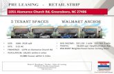 PRE LEASING - RETAIL STRIP - LoopNet · PRE LEASING - RETAIL STRIP Brian E. Burnham | Broker - Sales & Leasing RE/MAX Realty Consultants Commercial Division 336 362-5612 • SIZE: