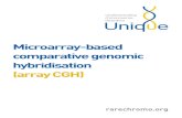 Microarray-based comparative genomic hybridisation (array CGH) Topics/Array C… · These smaller alterations, often called submicroscopic alterations because they cannot be seen