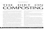 Article Reza Khosravi THE DIRT ON - Brown Bear Corp Dirt on Composting.pdf · Reza Khosravi is an environmental specialist for the Waste Management Assistance Division in Des Moines.