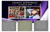 Holly johnson - d1jxr8mzr163g2.cloudfront.net · Holly johnson (item # XXXX) $000.00 A B Extracurricular I did track and field after school in the spring for my freshmen and sophomore