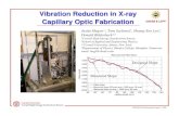 Vibration Reduction in X -ray Capillary Optic Fabrication · 2014. 5. 21. · LEPP REU Final Presentation August 7, 2008 CHESS & LEPP Vibration Reduction in X -ray Capillary Optic
