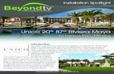 Unico 20º 87º Riviera Maya - Hotel Wi-Fi · Unico 20º 87º Riviera Maya Quintana Roo, Mexico • 855-999-8110. ... users can also cast personal photos, music or videos stored on