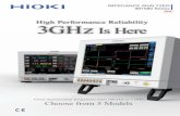 High Performance Reliability 3GHz Is HereIMPEDACE AAYER IM7580 Series Is Here Cover measurement frequencies from 100 kHz to 3 GHz Choose from 5 Models 3GHz High Performance Reliability