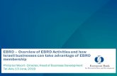 EBRD Overview of EBRD Activities and how Israeli ... · EBRD’s Investments - Detailed Overview 5 Since 1991, EBRD invested over €125 billion in around 5,325 projects In 2018 €9.5